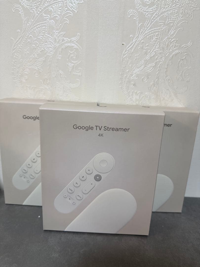 Google TV Streamer 4K 3個