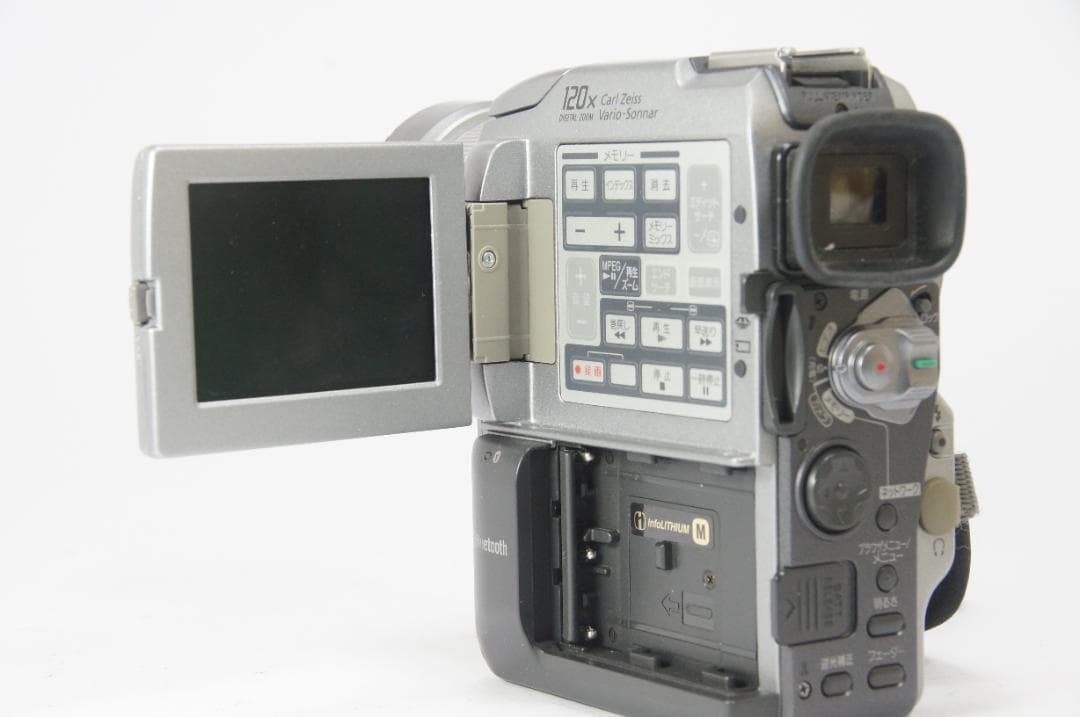 【完動品】 SONY ビデオカメラ miniDV DCR-PC120 ハンディ