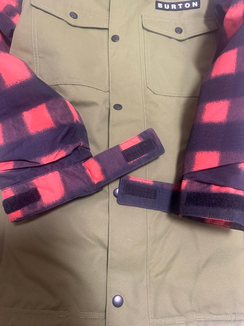 BURTON 上下スノーボードウェア XL160センチ 子ども用 オリーブ