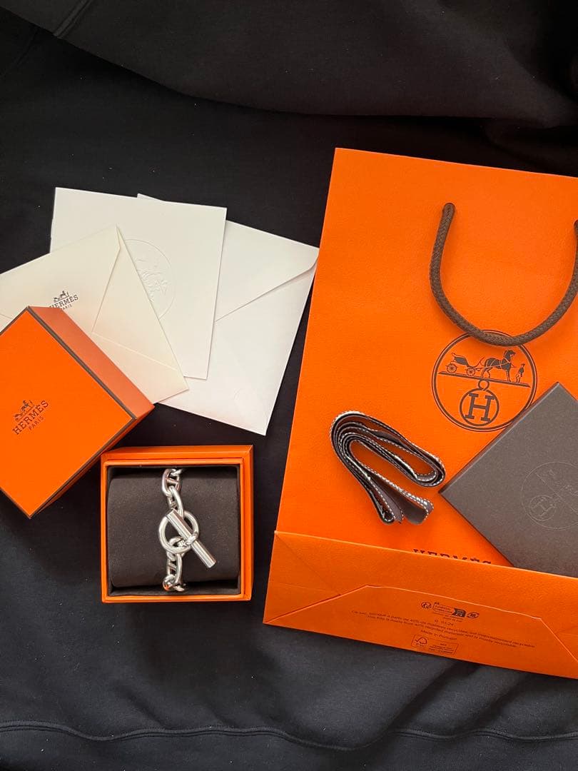 エルメス HERMES シェーヌダンクル GM13コマ 美品