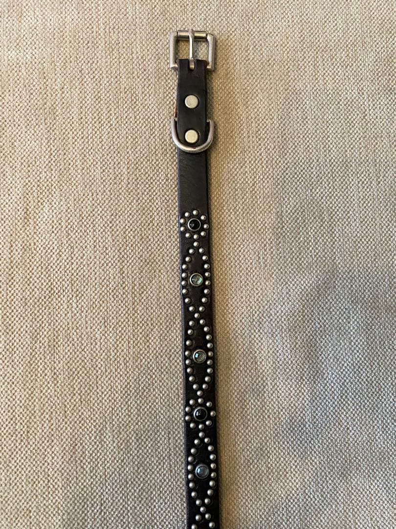 HTC ナロースタッズベルト マルチストーン 32inch TENDERLOIN