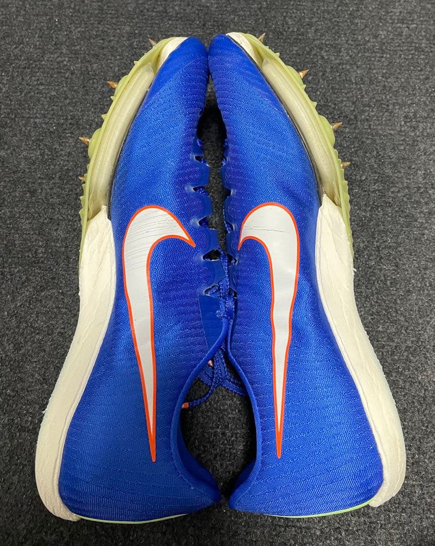 再*人様 Nike エアズーム マックスフライ1 青 パンク無し 美品【27.5