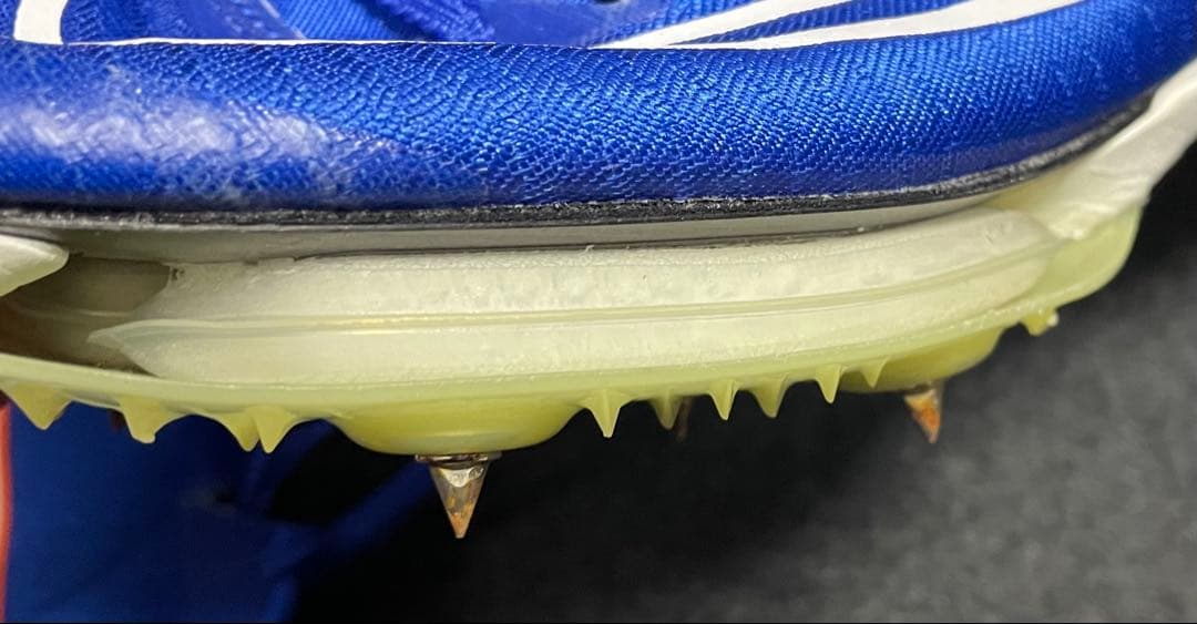 再*人様 Nike エアズーム マックスフライ1 青 パンク無し 美品【27.5