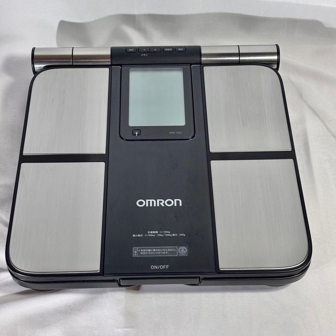 オムロン KRD-703T 体組成計 カラダスキャン