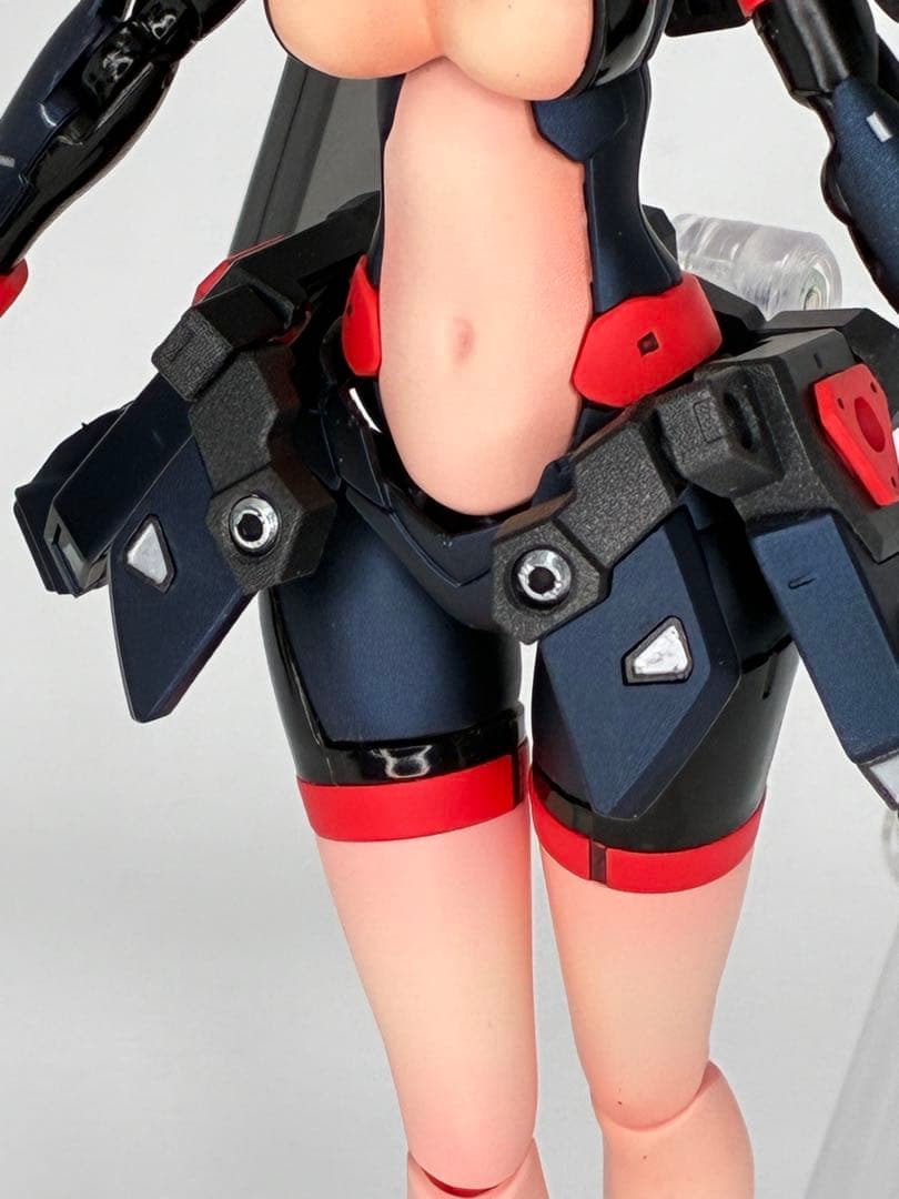 ゲ*チ様 あばたーふみな　全塗装　リックディアス風　美プラ　美少女プラモデル