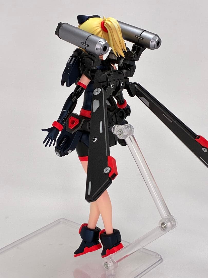 ゲ*チ様 あばたーふみな　全塗装　リックディアス風　美プラ　美少女プラモデル