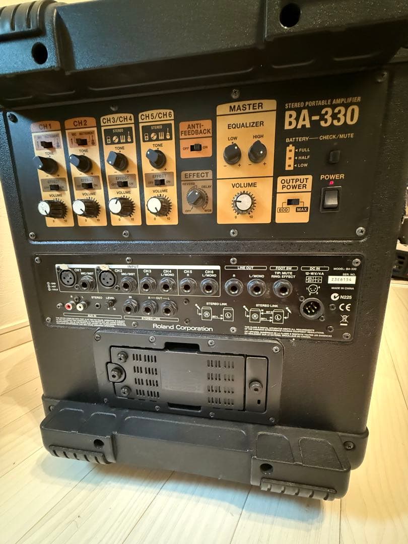 Roland BA-330 ステレオスピーカー　動作確認済み