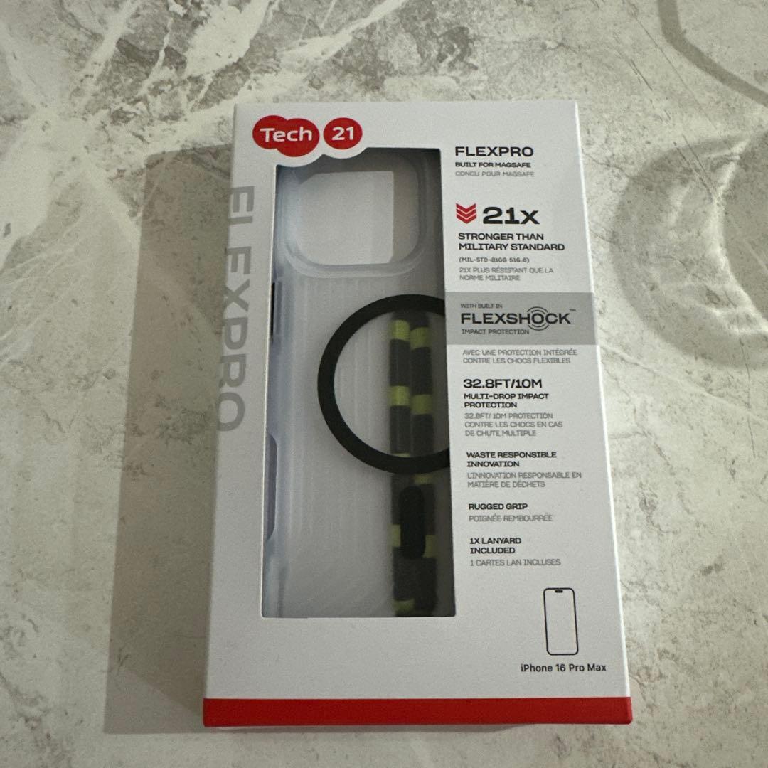 Tech 21 FlexPro iPhone 16 Pro Max ケース