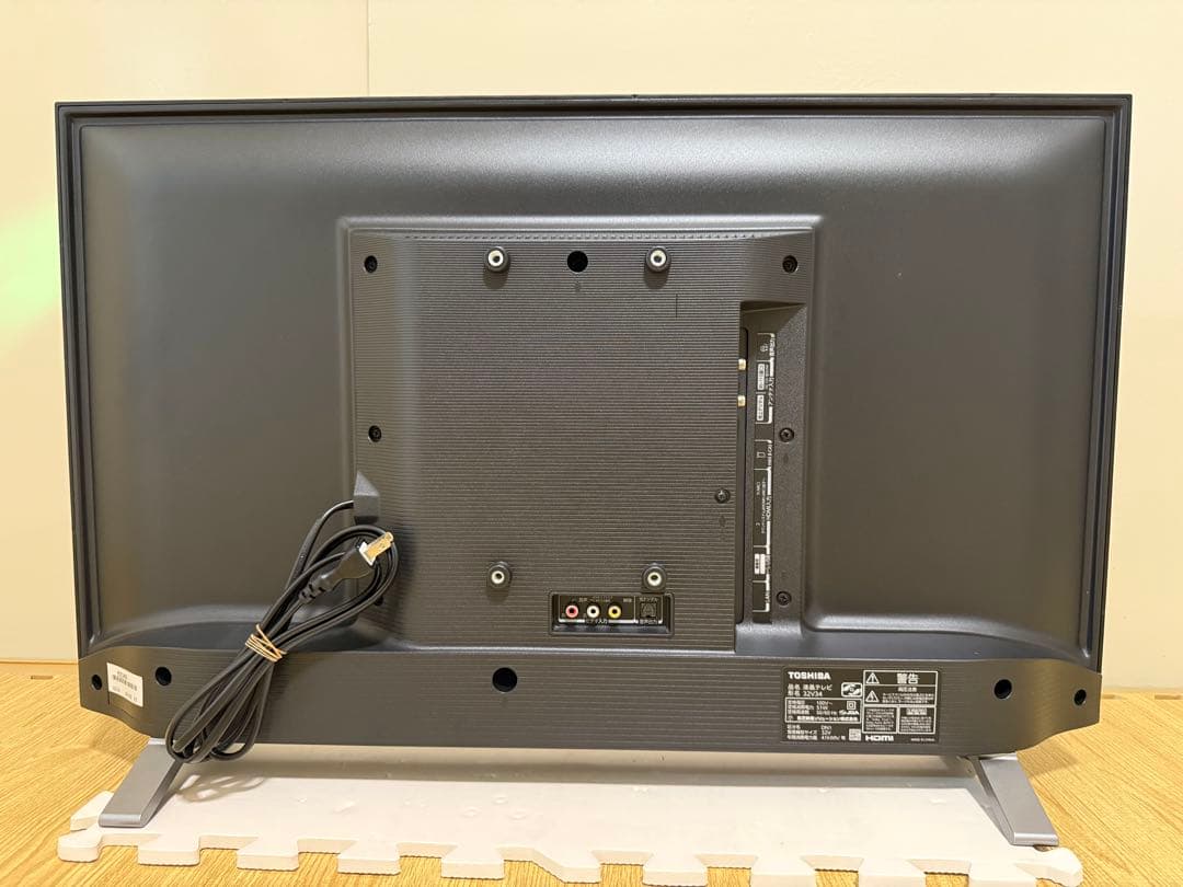 美品東芝REGZA 32V34 32型2021年製⭕️上地、BS/CS動画可テレビ