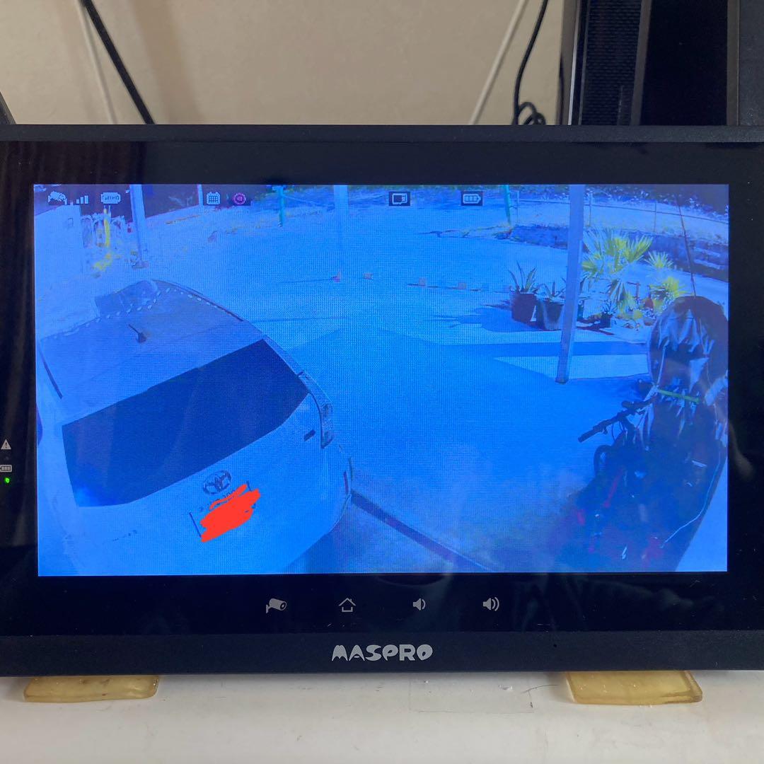 マスプロ　WHC10M2 モニターのみ　used