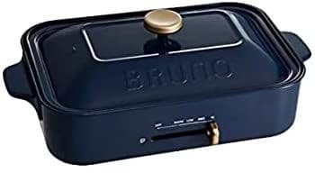 ブルーノBRUNOコンパクトホットプレートBOE021-NVネイビーブルー