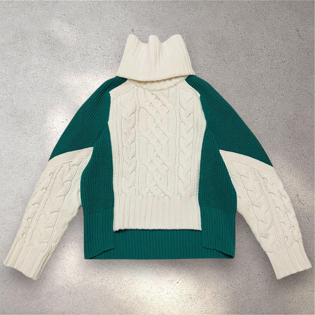 サカイ　2WAY 21AW HOLIDAYCOLLECTION ニット　セーター