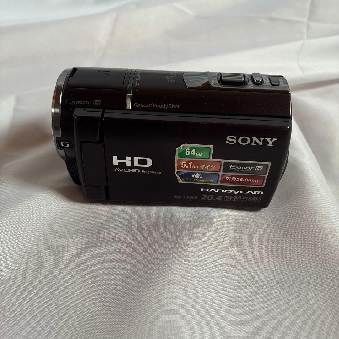 SONY ハンディカム HDR-CX590V 本体 動作品