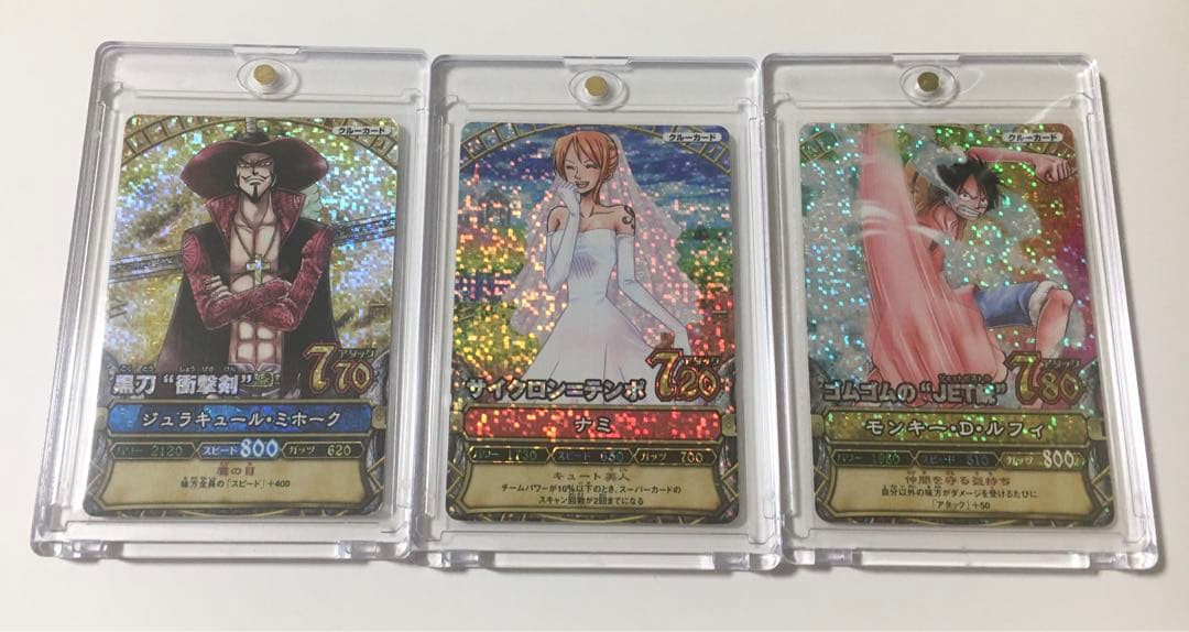 ワンピーベリーマッチ 第5弾 CP トレジャーレア ナミ&ルフィ&ミホーク