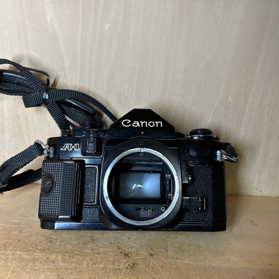 Canon A-1+FD 28mm f2.8 S.C 鳴きなし　完動美品