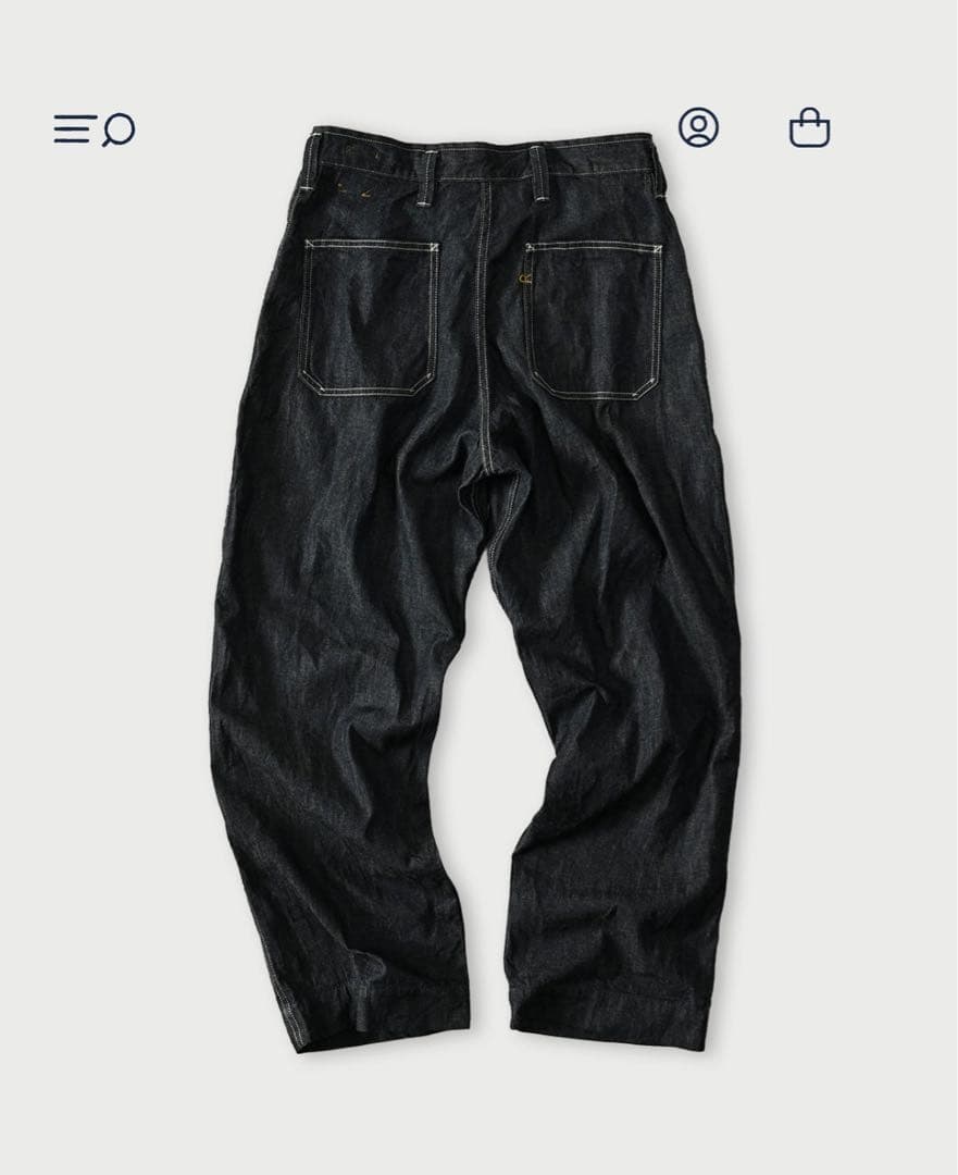 麦比古デニムの908ペインターパンツ（濃）　　未使用品