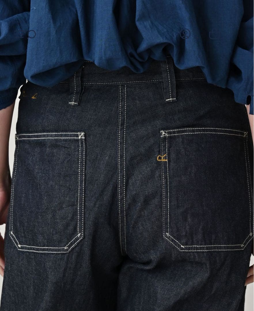 麦比古デニムの908ペインターパンツ（濃）　　未使用品