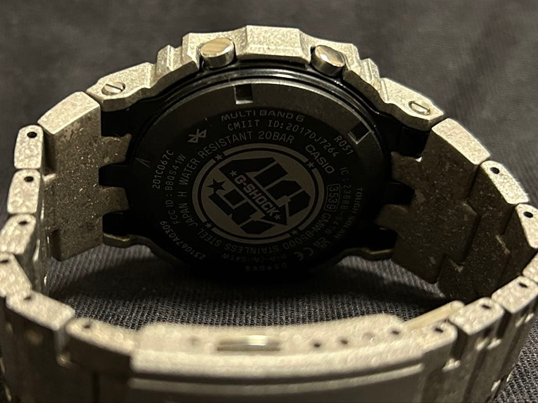 <限定品> <極美品>G-SHOCK40周年記念 GMW-B5000PS-1JR