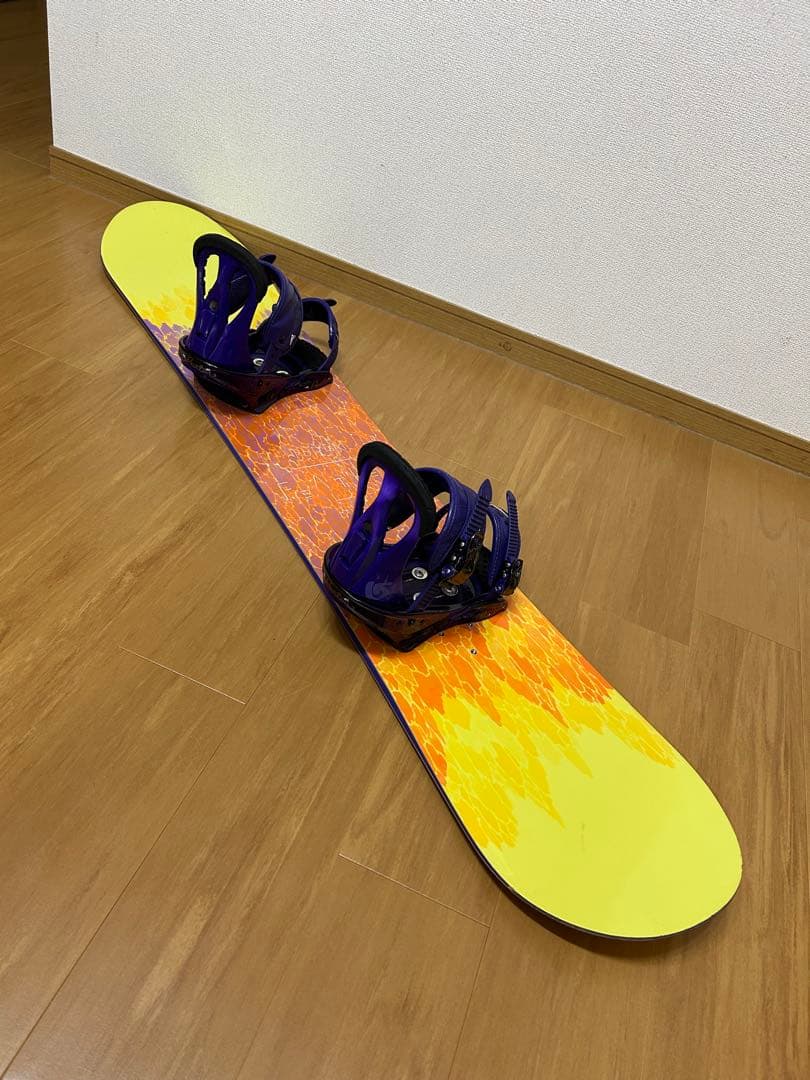 Burton 144cm feather フェザー ビンディング付 バートン