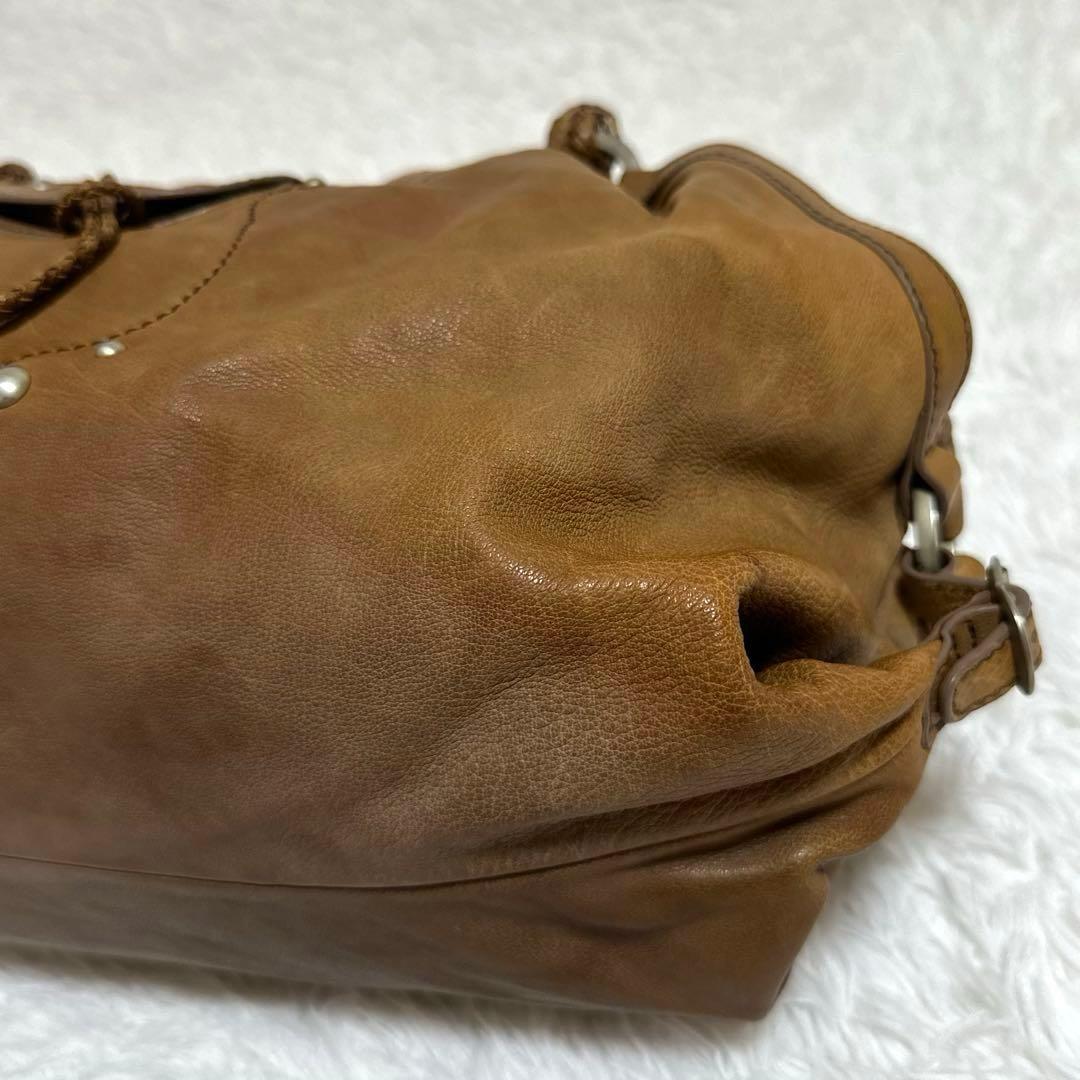 美品✨アンテプリマ チェルシー ボストン 大容量 A4 レザー