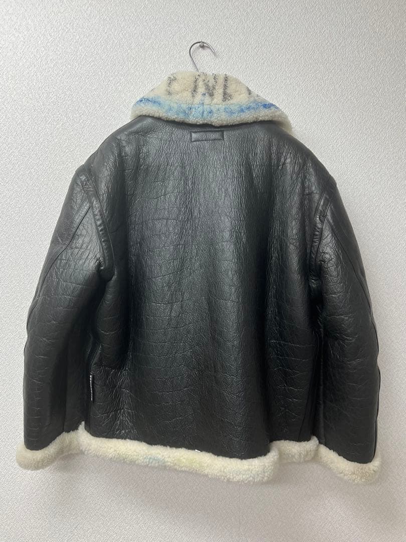 Balenciaga バレンシアガ ムートン グラフィティ 落書き レザー