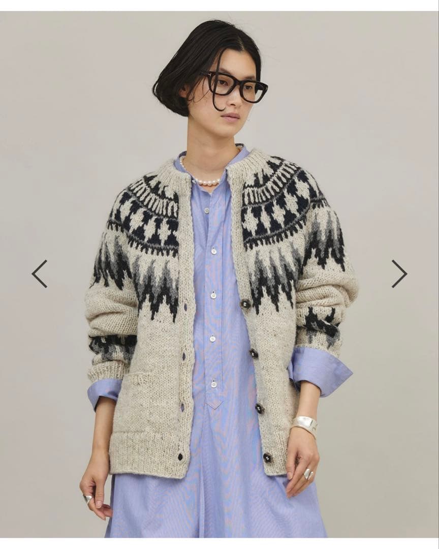 カレンソロジー　ノルマンディニットカーディガン