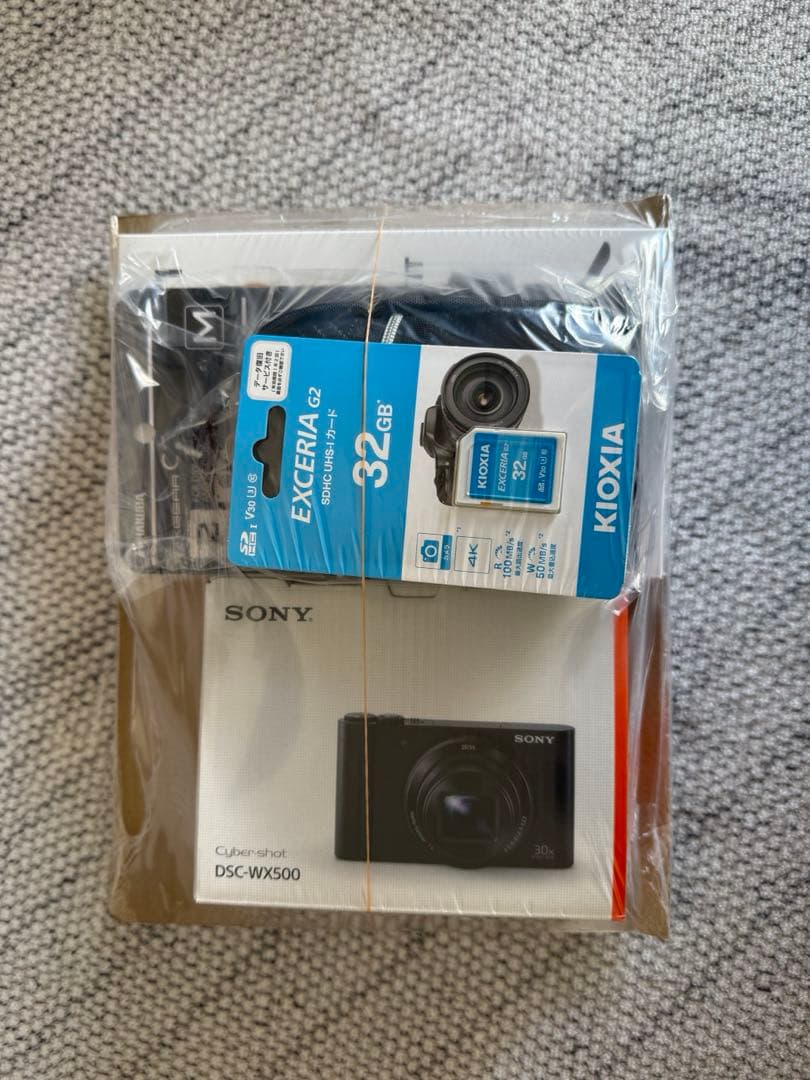 [新品 ] SONY DSC-WX500と三脚・メモリーカードセット