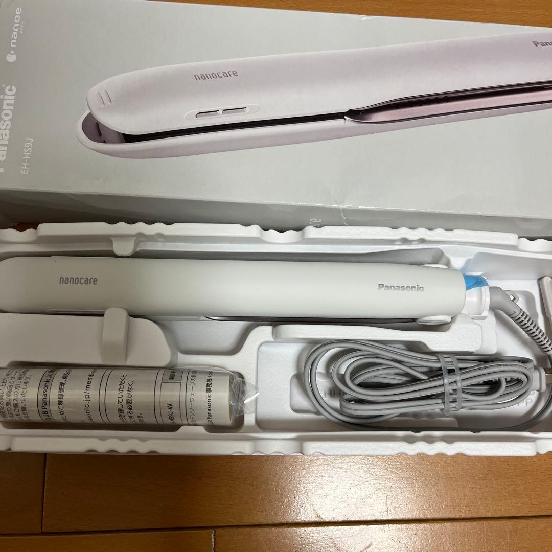 ヘアアイロン Panasonic EH-HS9J-W WHITE