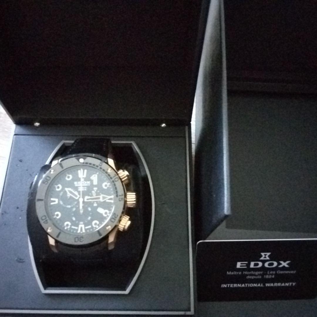 EDOX■シャークマン■500M防水■限定モデル■エドックス■ローズゴールド