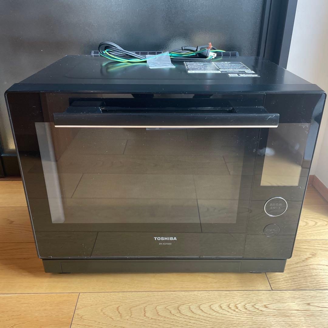 [えがお様]TOSHIBA ブラック石窯オーブンレンジ