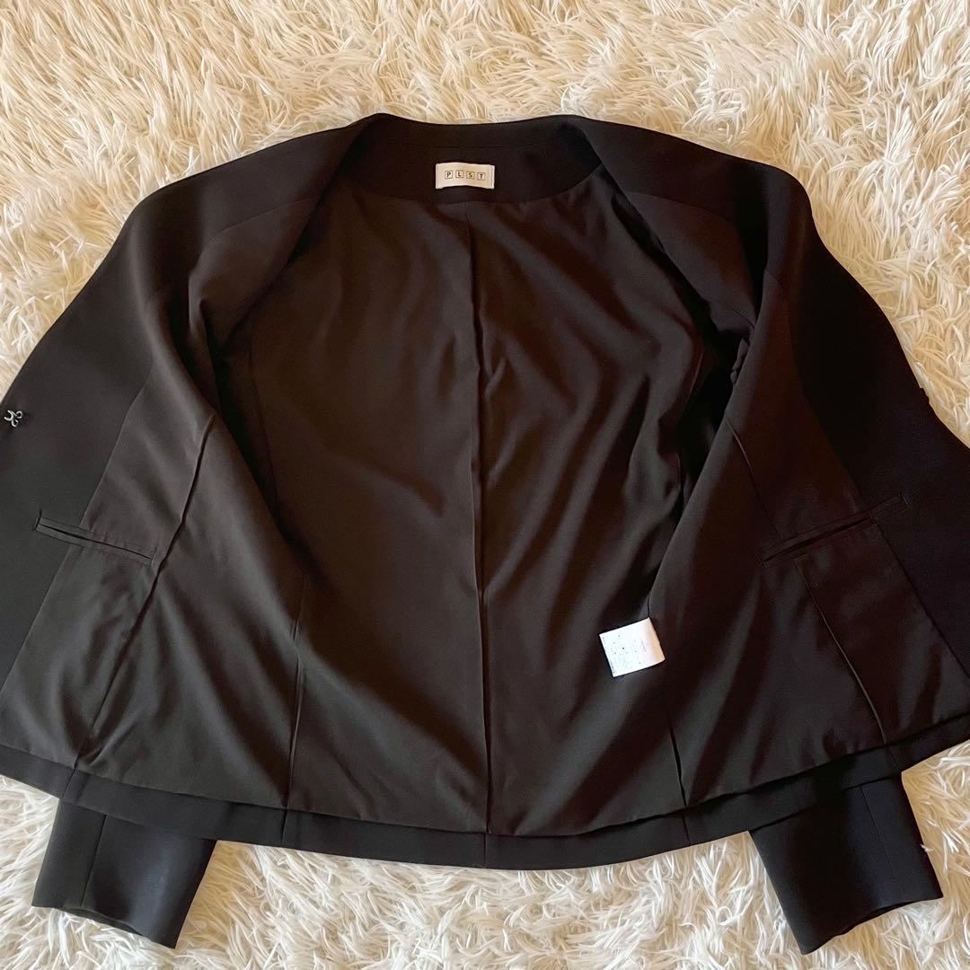 近年モデル✨ プラステ トリアセブレンドカラーレスジャケット パンツスーツ L