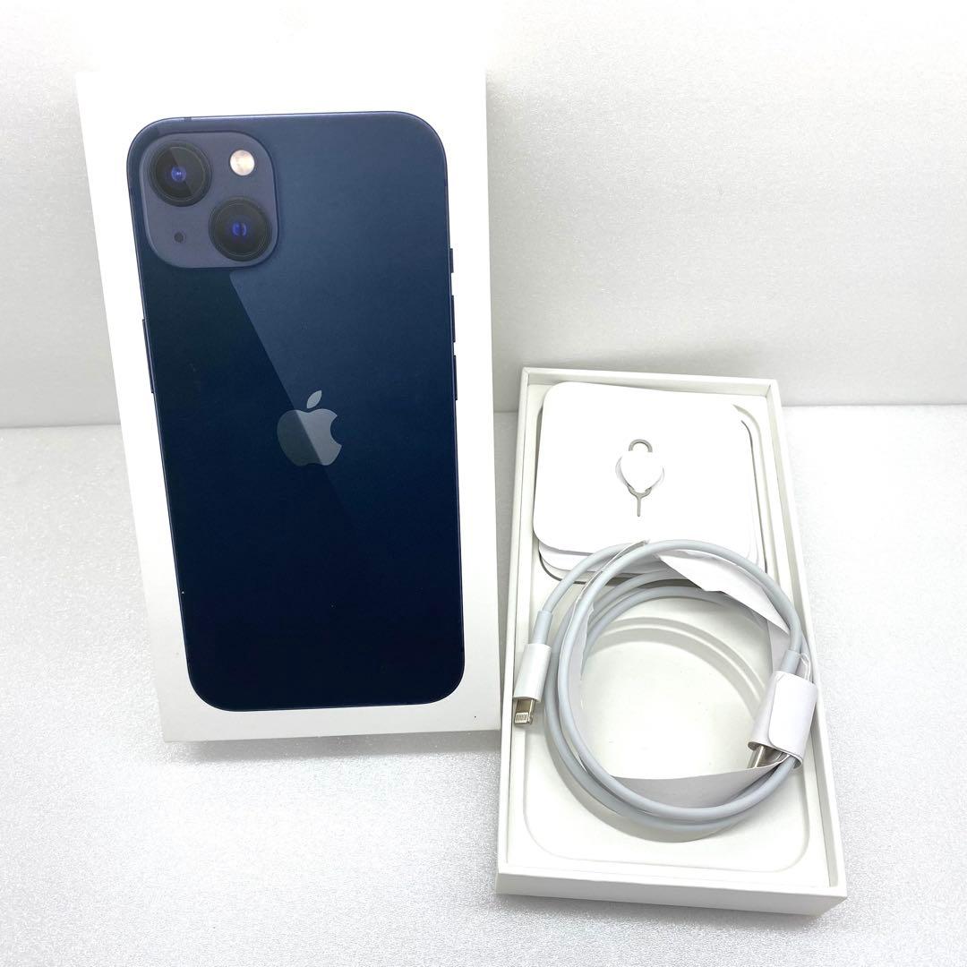 【美品】iPhone 13 256GB ミッドナイト SIMフリー 箱付き