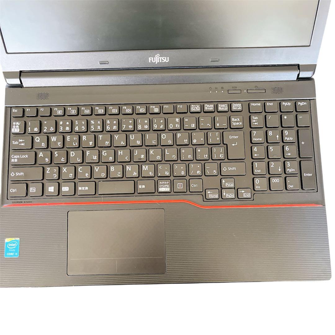 Windows 11 オフィス2024年メモリ16G SSD 256GB 富士通