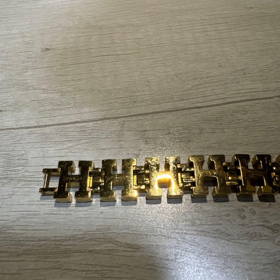 HUF ゴールド リンクチェーン ブレスレット