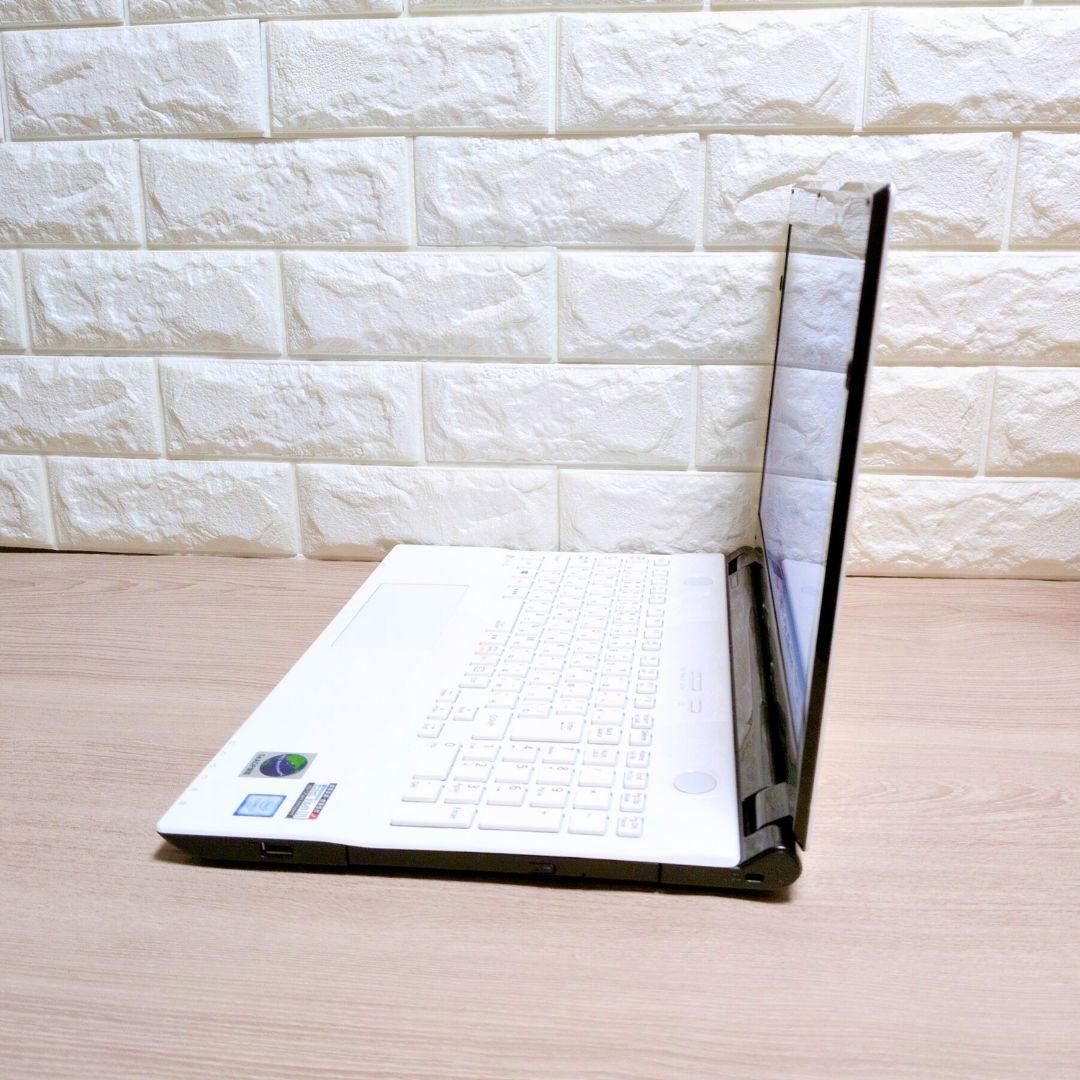 状態良好✨NEC白ノートPC✨SSD搭載／メモリ8GB／ブルーレイ／すぐ使える