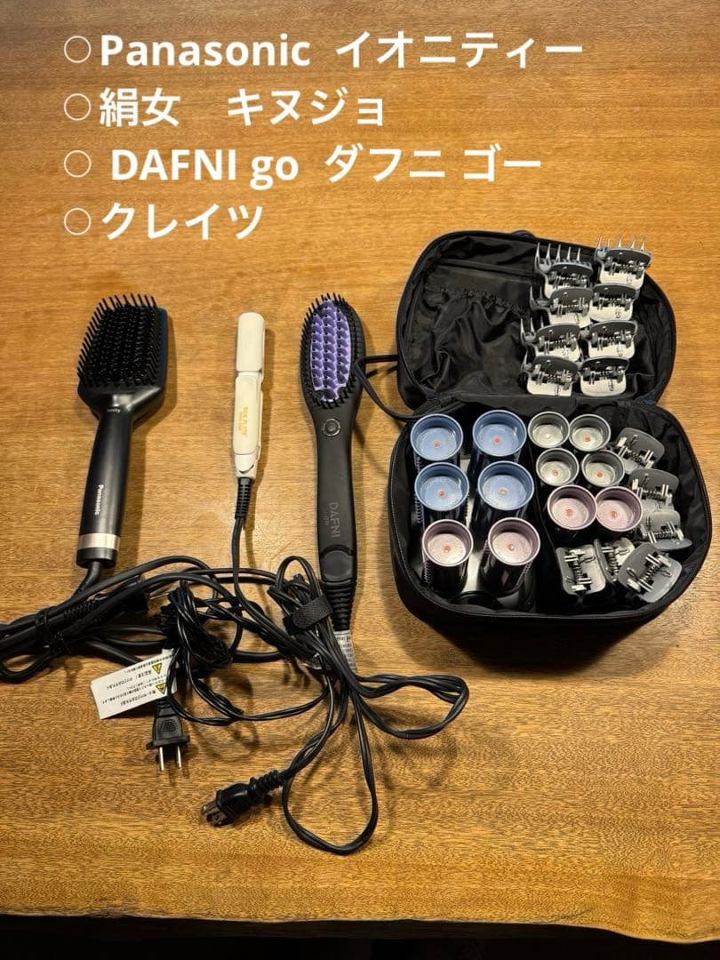 Panasonic イオニティ 絹女　シルクプレート　クレイツ　DAFNI