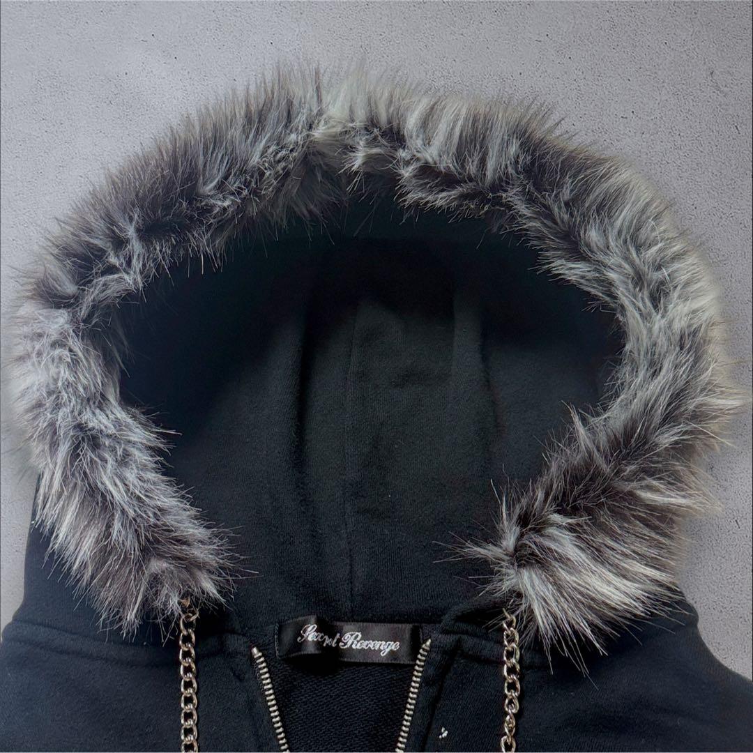 ジャケット・アウター sexpot revenge zip up hoodie archive y2k