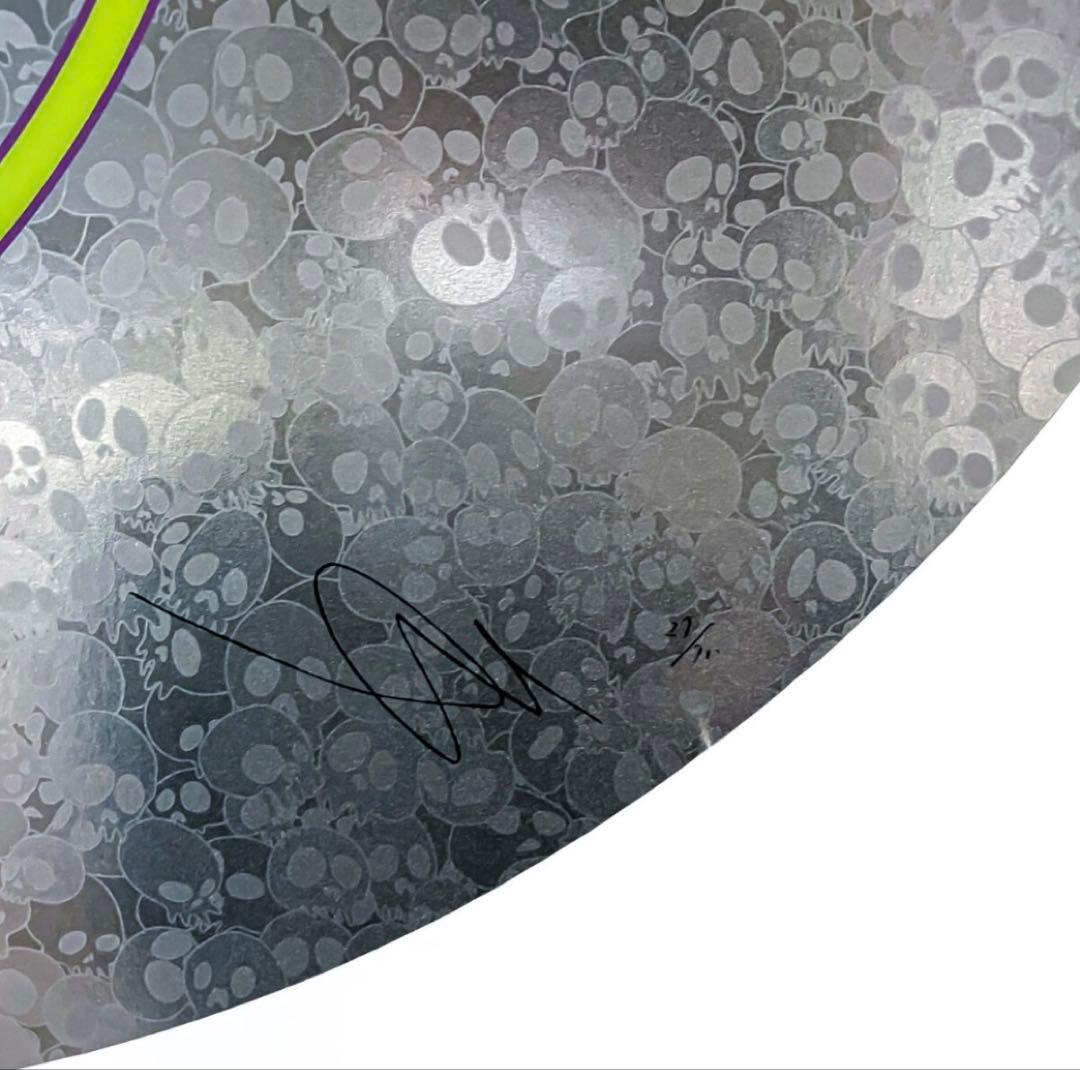 村上隆 直筆サイン入りポスター Re: アルジャーノンに花束を ED300