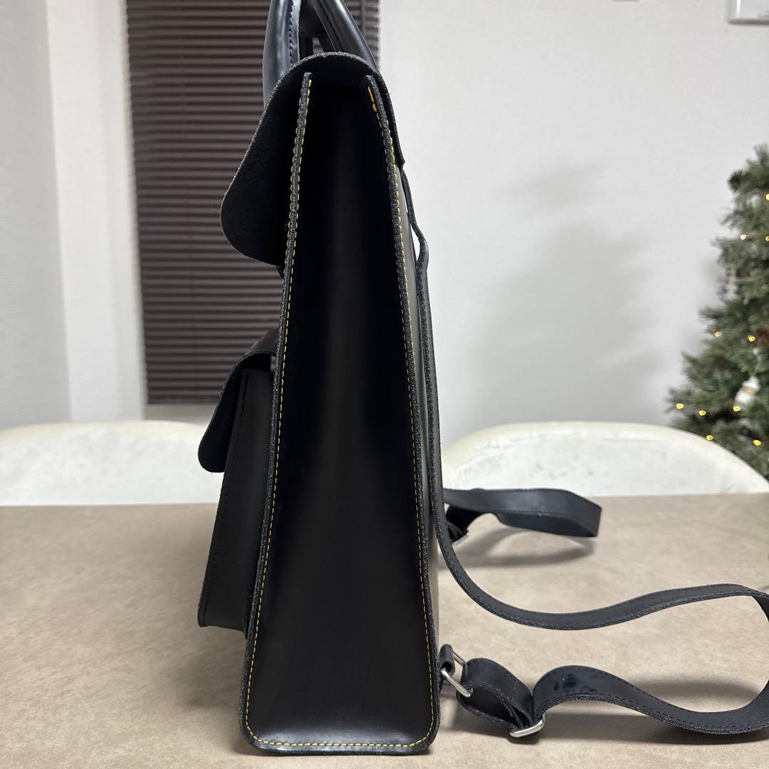 【限定特価/美品】Dr. Martens ブラック　レザーリュック