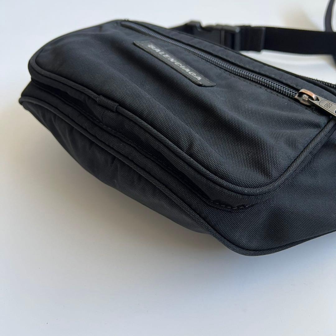 バッグ BALENCIAGA LOGO NYLON WAIST BODY BAG