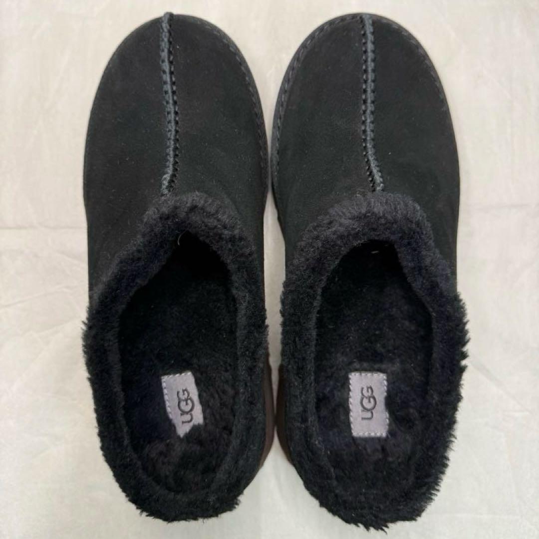 しちさぶ　UGG／アグ　ニューハイツ コージー クロッグ 厚底　ブラック