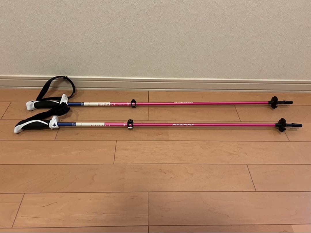 KIZAKI キザキ伸縮式スキーポールストック