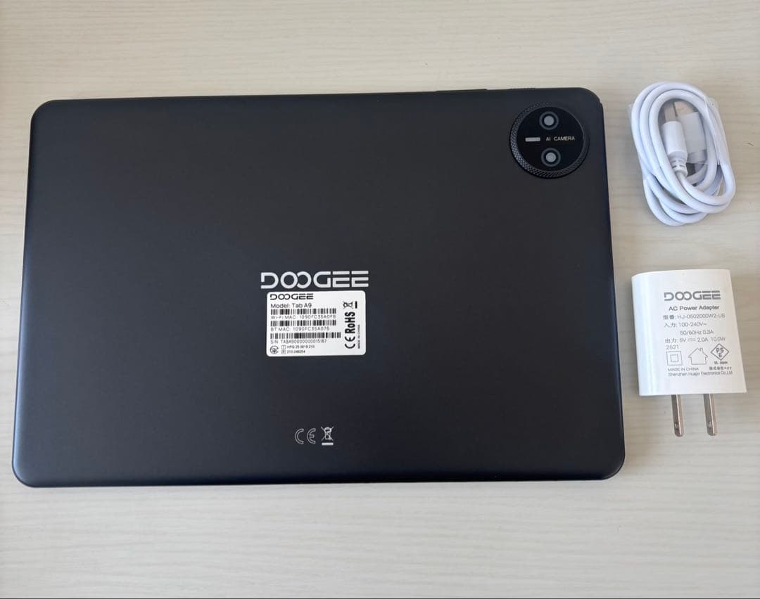 【最終価格】DOOGEE A9 アンドロイド 15 タブレット 10インチ