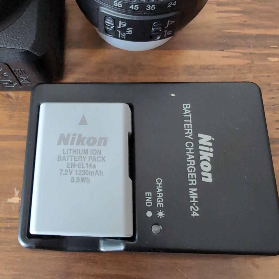 【美品・使用頻度少】Nikon D5500 デジタル一眼レフカメラ 付属品全あり