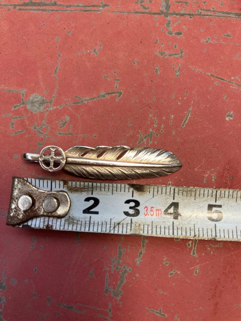 シルバー501、フェザーペンダントトップM、S セット価格