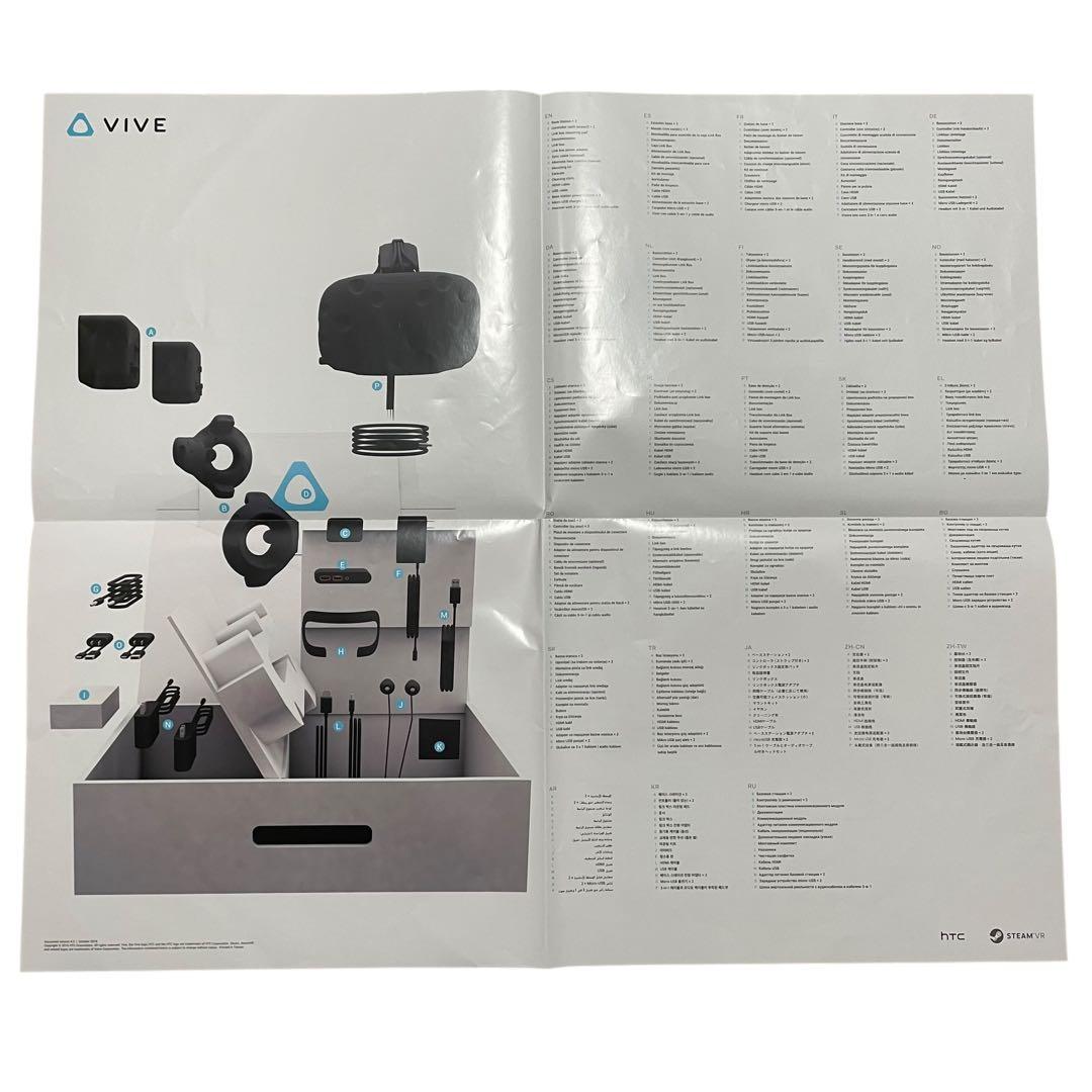 ⭐付属品ほぼ完備⭐ HTC VIVE VRセット 初代 動作良好 フルVR体験