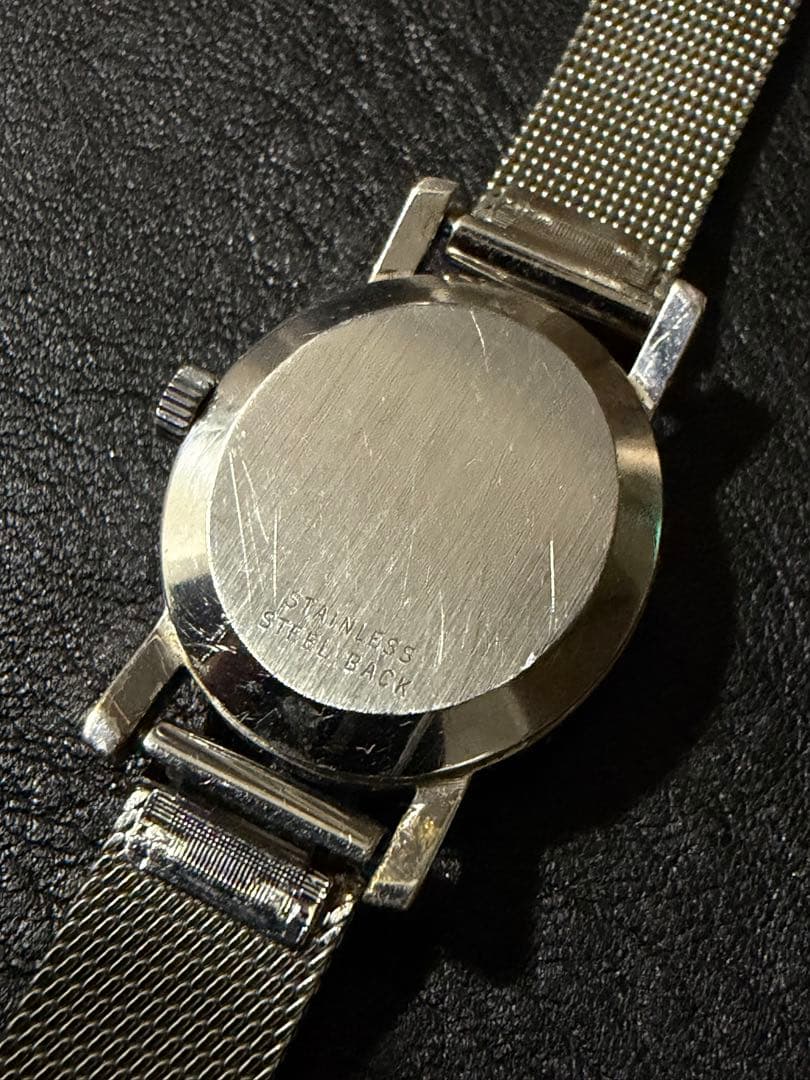 OH済み OMEGA Geneve 手巻き時計 シルバー オメガ ジュネーブ