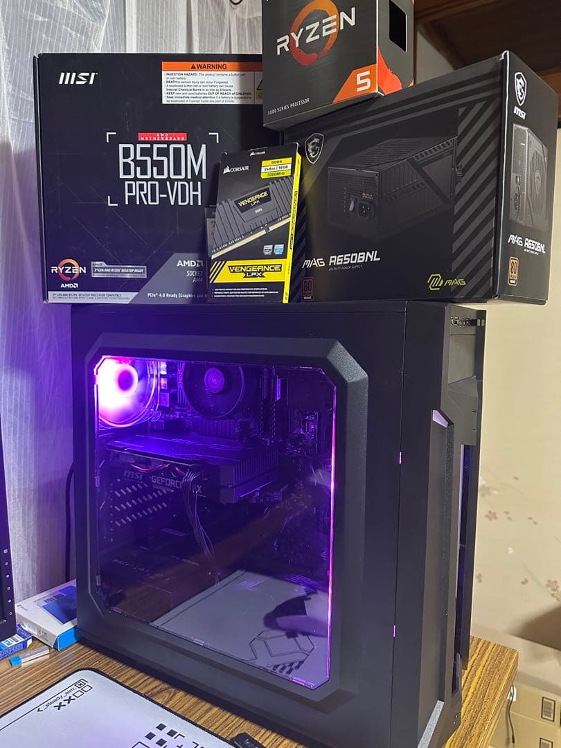 自作PCパーツセット (こちらは専用出品です)