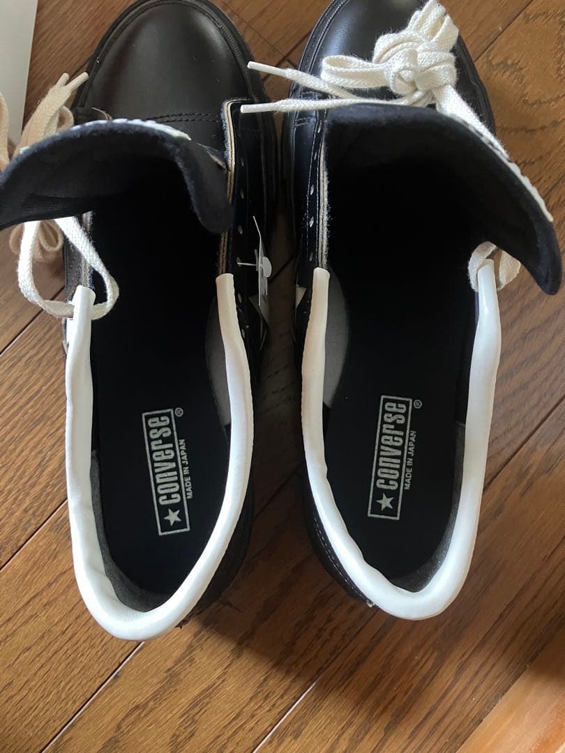 B*4様 CONVERSE ALL STAR ワンスター　 ブラック　レザー