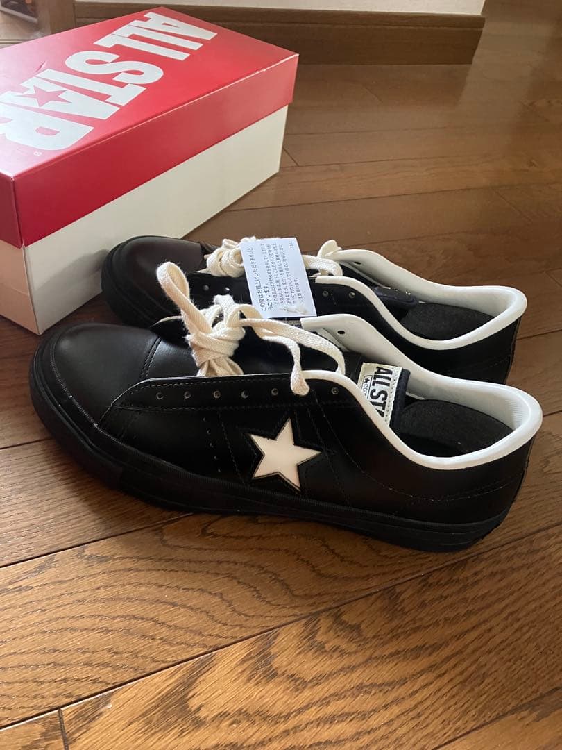 B*4様 CONVERSE ALL STAR ワンスター　 ブラック　レザー